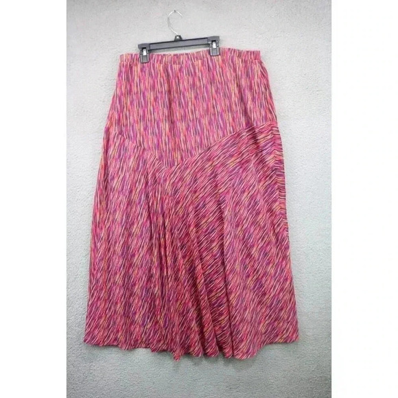 Added Dimensions for Catherines Chiffon Maxi Skirt-Size 16-18W - Picture 6 of 7